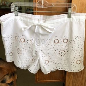 BCBG Max Azria White shorts